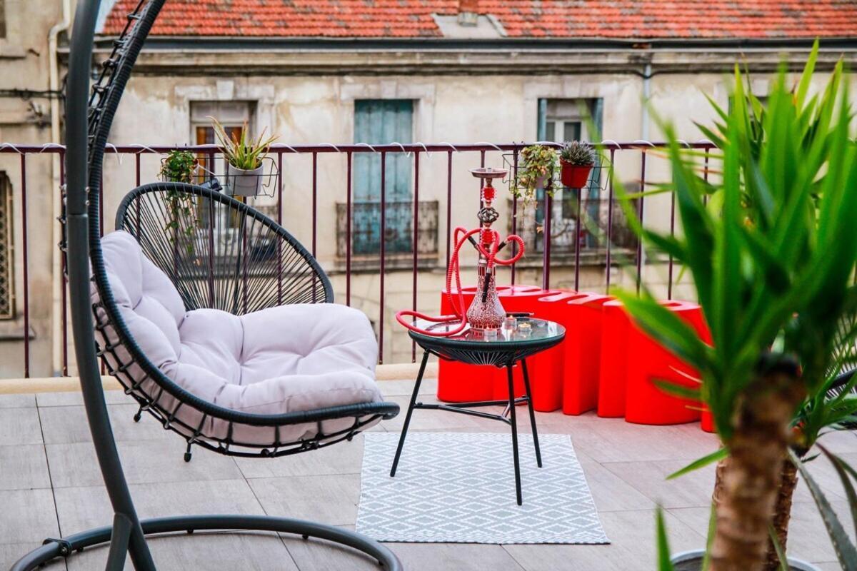 L'amoureux - Terrasse Et Climatisation Coeur De * Montpellier